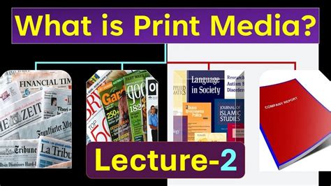 what does print media include? exploring the diverse forms of printed literature