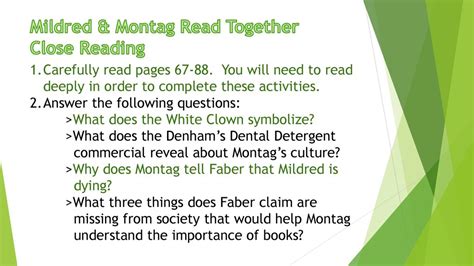 why does montag want to read books